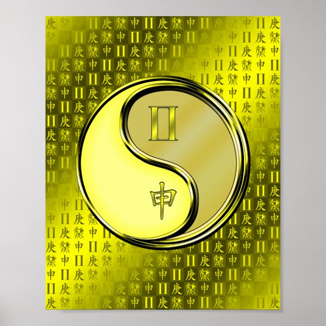 Gemini & Metall Monkey Poster (Framsidan)