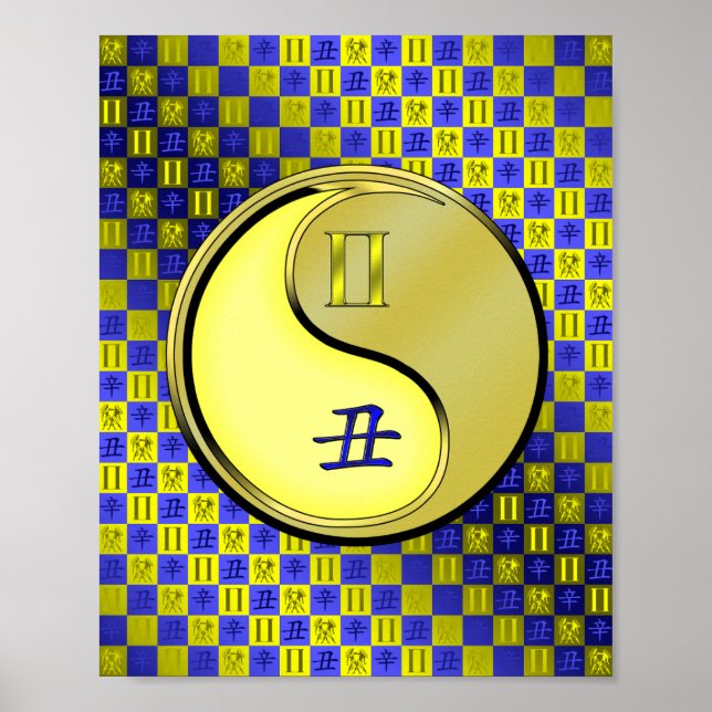 Gemini & Metall Ox Poster (Framsidan)