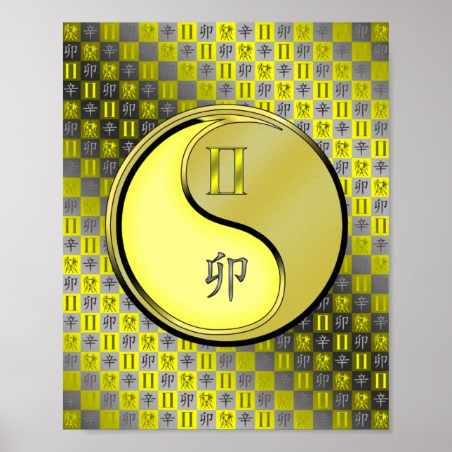 Gemini & Metall Rabbit Poster (Framsidan)