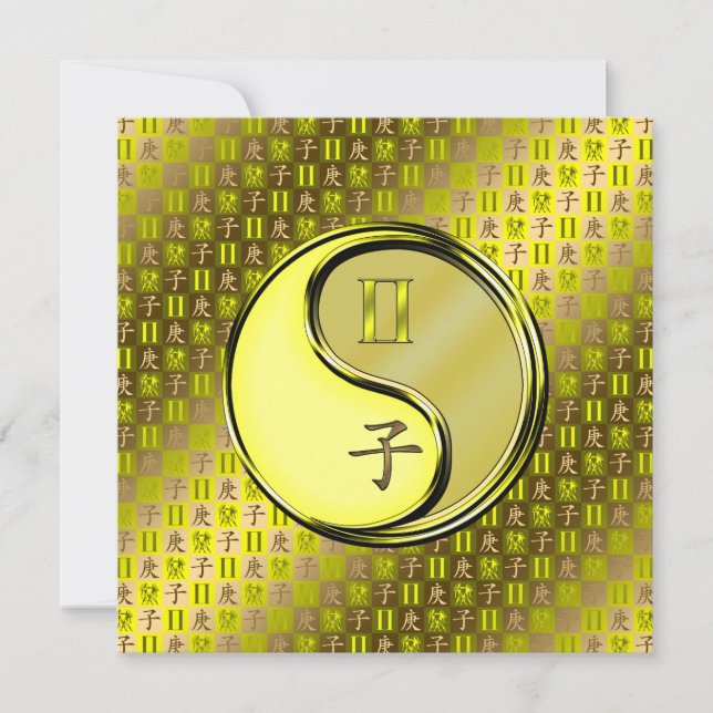 Gemini & Metall Råtta Kort (Framsida)