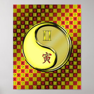 Gemini & Metall Tiger Poster