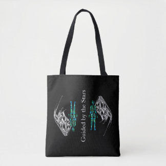 Gemini - Minimalist Zodiac Tote Bag Tygkasse