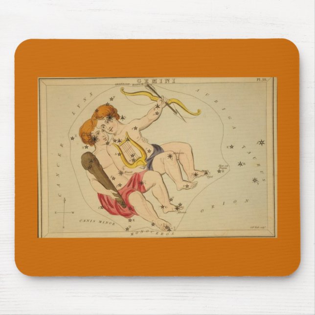 Gemini Mouse Pad Musmatta (Framsidan)