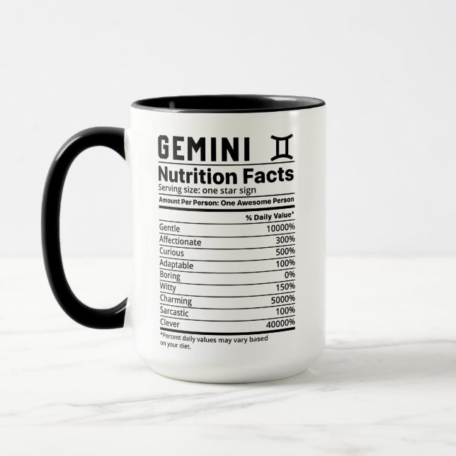 Gemini Mugg (Vänster)