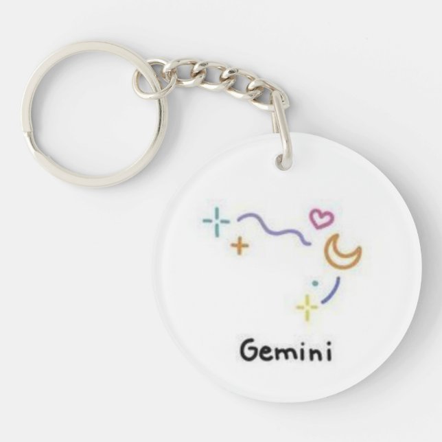 Gemini Nyckelring (Framsidan)