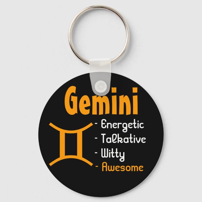 Gemini Nyckelring (Framsida)