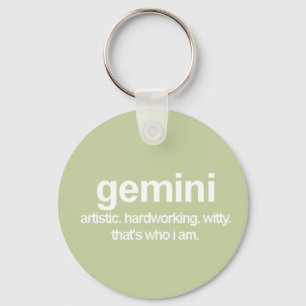 GEMINI NYCKELRING