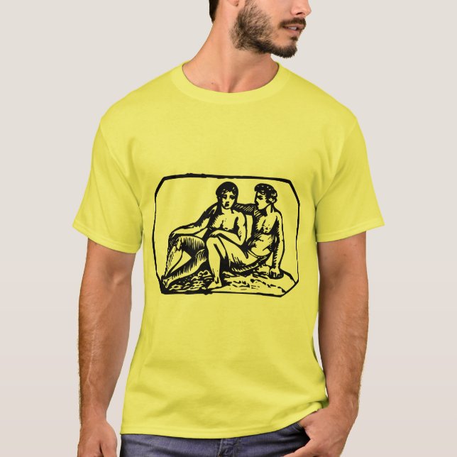 Gemini - Omärkt - Anpassad Tee Shirt (Framsida)