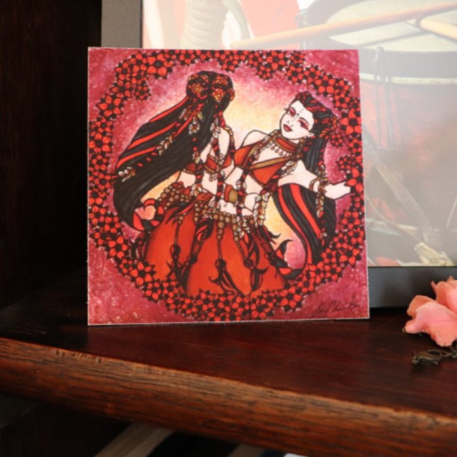 Gemini Original Belly Dance Art Poster (Skapare uppladdad)