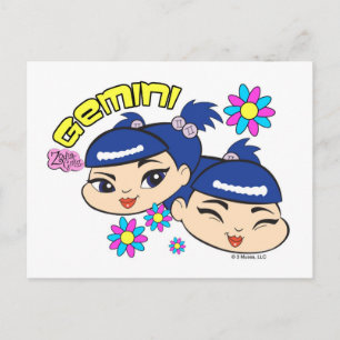 Gemini Postcard Vykort