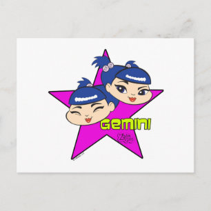 Gemini Postcard Vykort