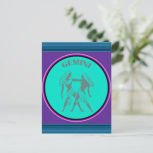 Gemini Postcard Vykort
