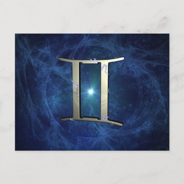 Gemini Postcard Vykort (Framsida)
