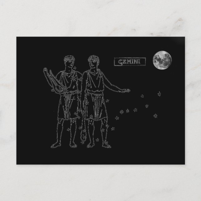 Gemini Postcard Vykort (Framsida)