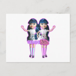 Gemini Postcard Vykort