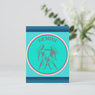 Gemini Postcard Vykort
