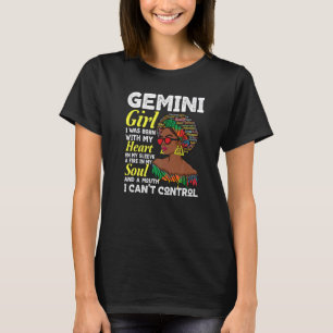 Gemini Queen May eller June Birthday Zodiac Sign G T Shirt