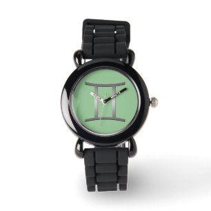 gemini - silver armbandsur