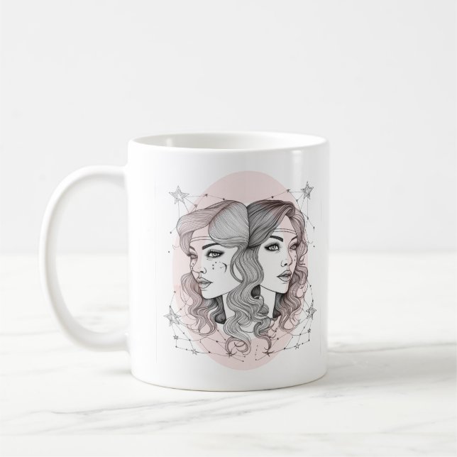 Gemini stil kaffemugg (Vänster)