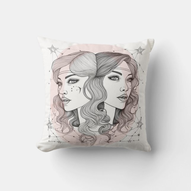 Gemini stil kudde (Framsida)