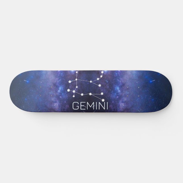 Gemini Stjärntecken Skateboard (Horz)