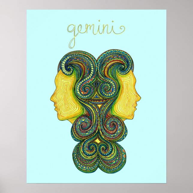 Gemini Symbol Poster (Framsidan)