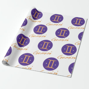 Gemini-tecken Presentpapper