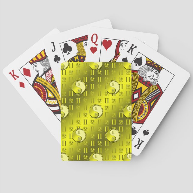 Gemini the Twins Casinokort (Baksidan)