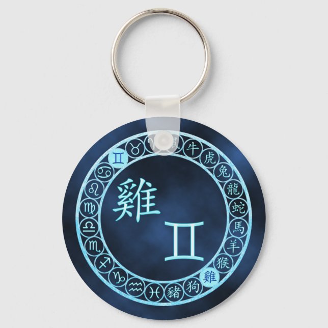 Gemini/Tupp Nyckelring (Framsida)