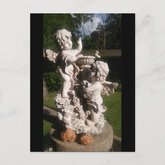 GEMINI TVILLINGAR & OKLAHOMA ROSE ROCK POSTKORT VYKORT (Framsida)