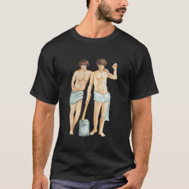 Gemini, twillingarna Zodiac stjärntecken Castor po T Shirt