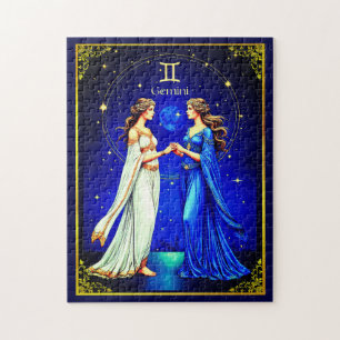 Gemini Twillingars Beneath a Starry Himmel Pussel