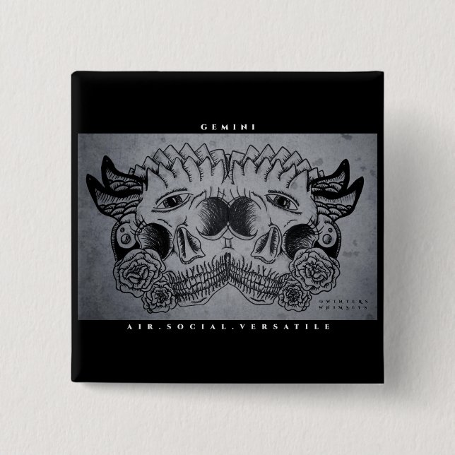 Gemini-utskrift Knapp (Framsida)