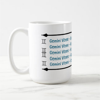 Gemini Vibes Coffee Mugg