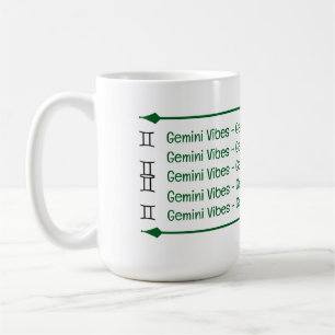 Gemini Vibes Coffee Mugg