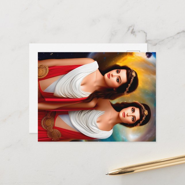 Gemini Vykort (Fram/Back In Situ)