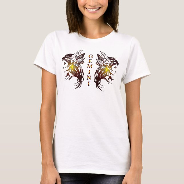 Gemini Women Shirt T (Framsida)