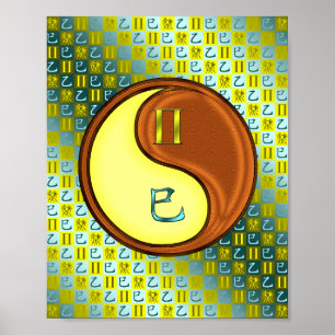 Gemini & Wood Snake Poster