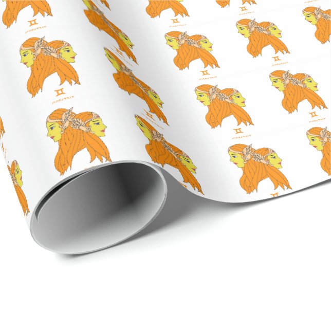 Gemini Wrapping Papper Presentpapper (Rullad Hörn)