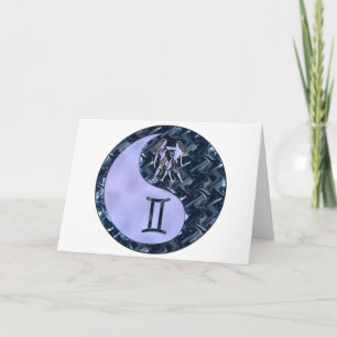 Gemini Yin Yang Kort