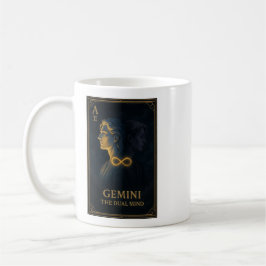 Gemini Zodiac Art – Celestial Twins and Duality Kaffemugg