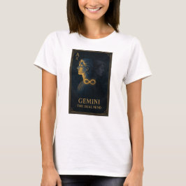 Gemini Zodiac Art – Celestial Twins and Duality T Shirt