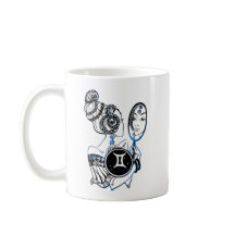 Gemini Zodiac Art Deco Dam