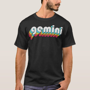Gemini Zodiac Astrological Sign Design T Shirt