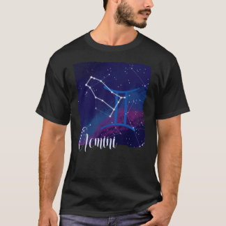 Gemini Zodiac Constellation T Shirt