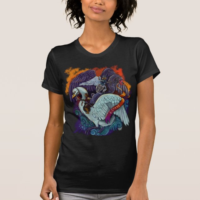 Gemini Zodiac Shirt T Shirt (Framsida)