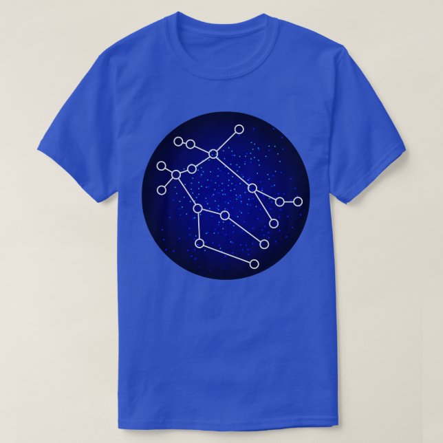 Gemini Zodiac Sign Gift T Shirt (Design framsida)