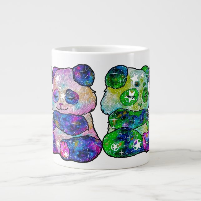 Gemini Zodiac Sign Jumbo Mugg (Framsidan)