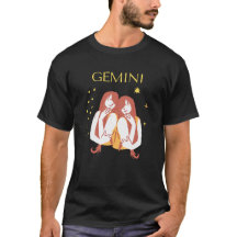 Gemini Zodiac-skylt&Offert Modern Elegant Gift-tem
