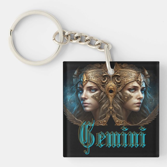 Gemini Zodiac-tecken (Framsidan)